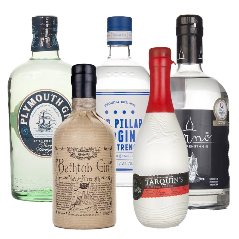 Navy Strength Gin Tasting Set